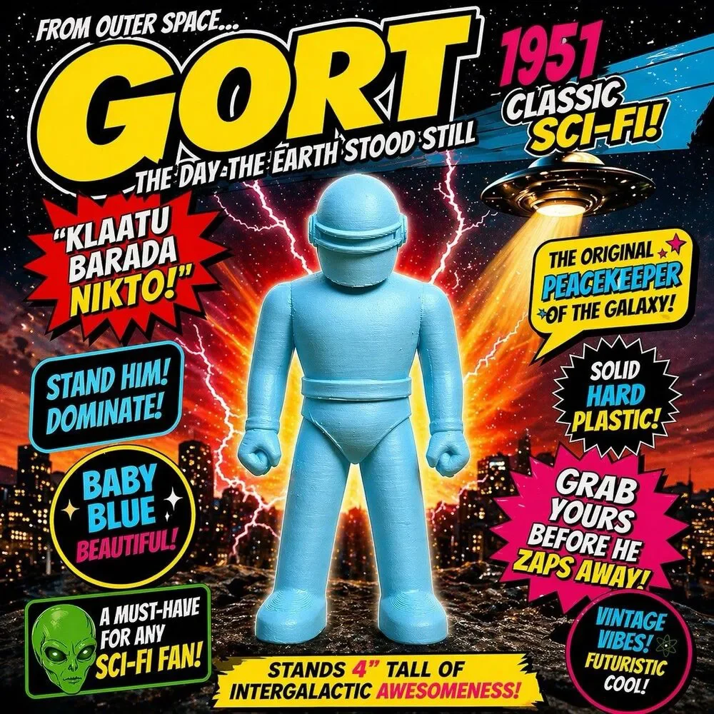The Day The Earth Stood Still (1951) Gort Toy